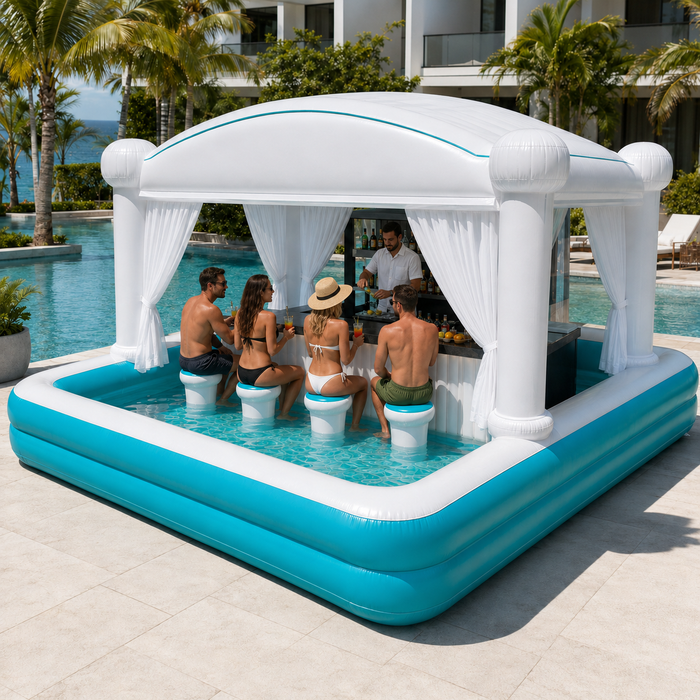 Inflatable Swim-Up Pool