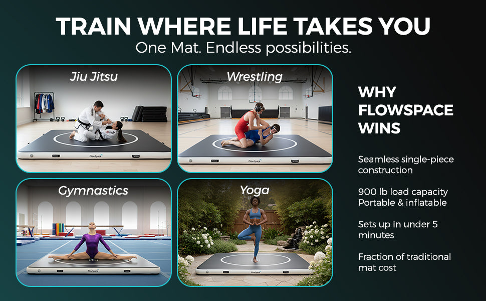 Flow Mat - Inflatable Wrestling Mat