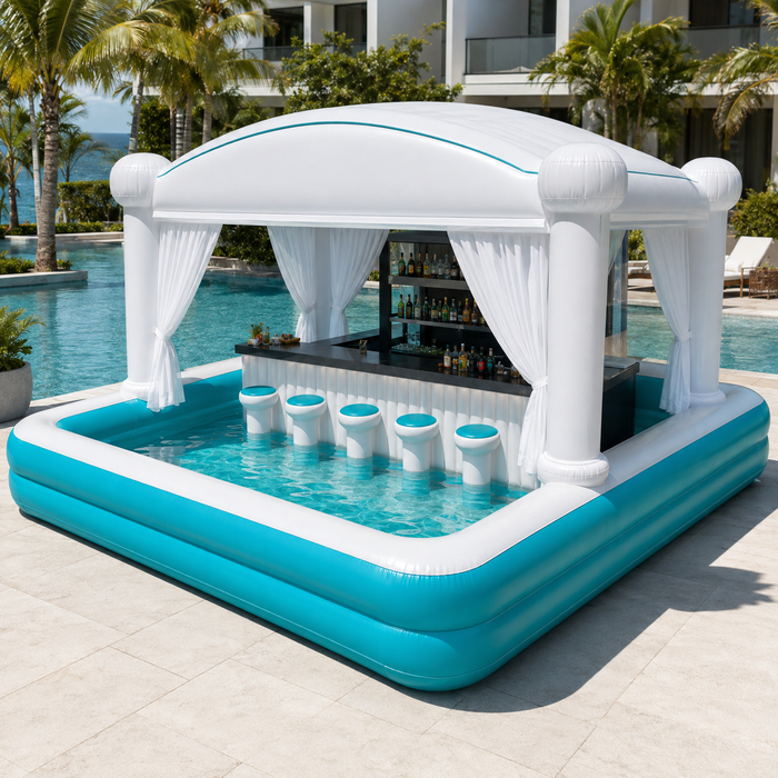 Inflatable Swim-Up Pool